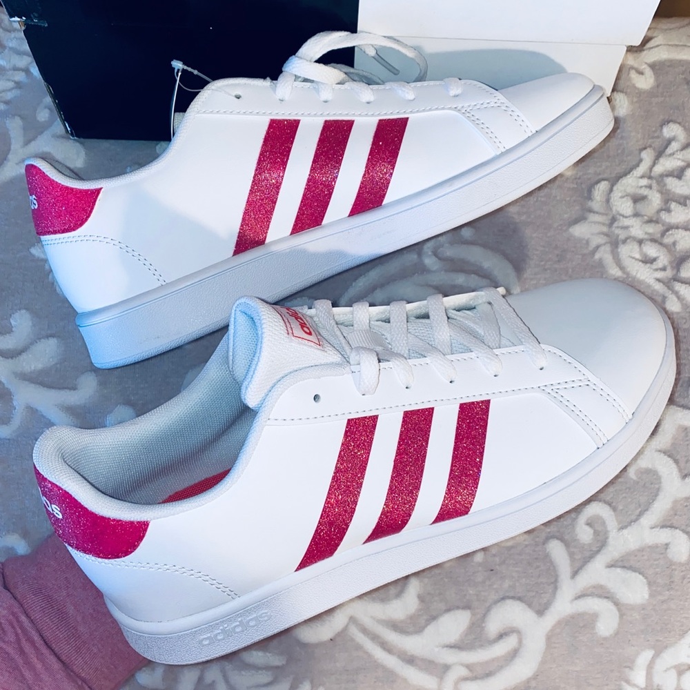 ADIDAS GRAND COURT BIG KIDS SHOES
